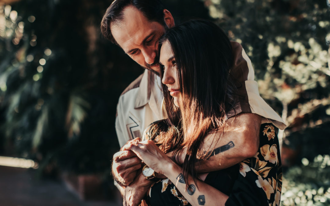 Urban San Diego Balboa Park Engagement Session Lauren + Steve