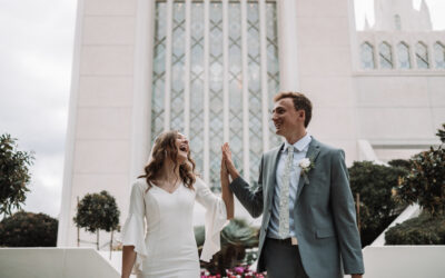 San Diego California Temple Wedding Photography