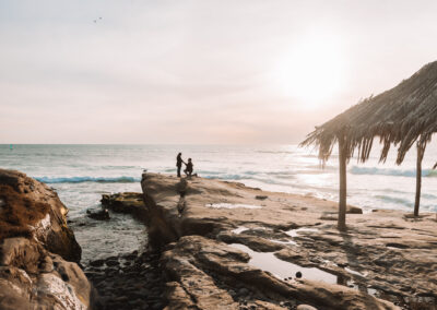 La Jolla Engagement Proposal Photography