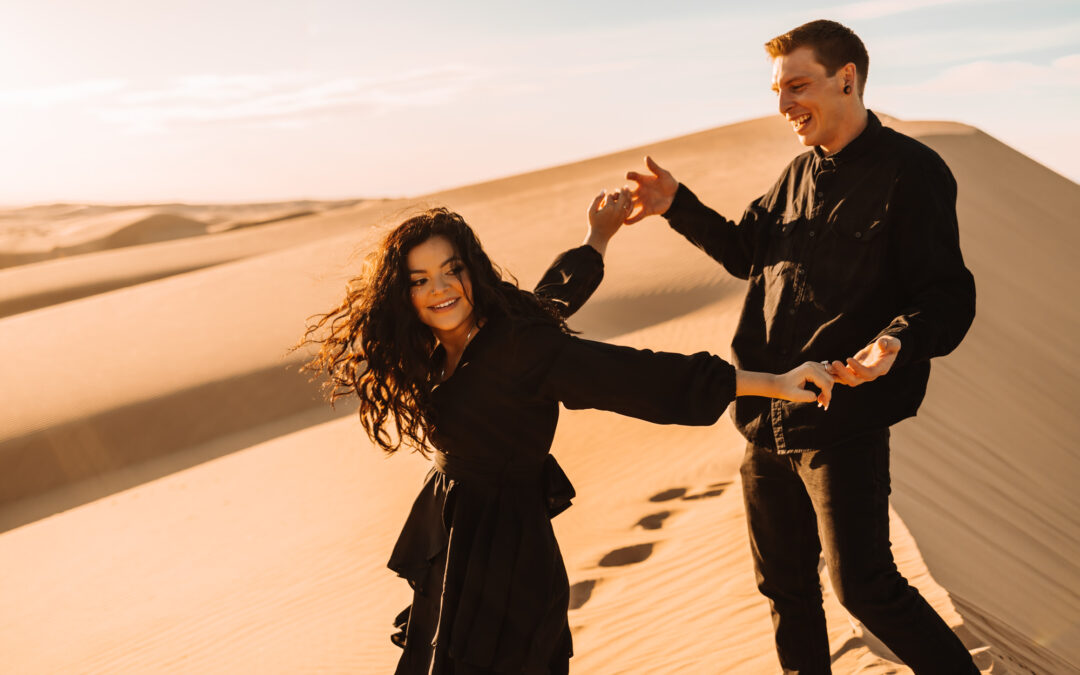 San Diego San Dunes Engagement Session, and Urban Street Style Engagement Photography by Brandon Colbert Photography