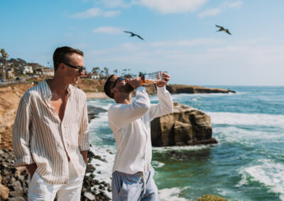 Gay Men Surprise Engagement Proposal San Diego Photographer