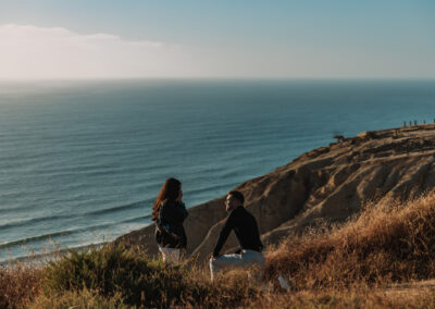 La Jolla Cover Engagement Proposal Photography by local San Diego Photographer Brandon Colbert Photography